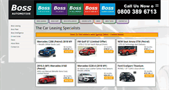 Desktop Screenshot of boss-automotive.co.uk